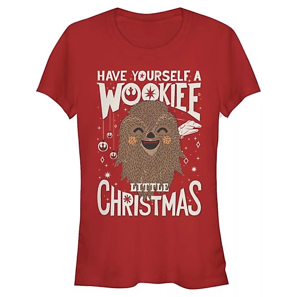 Star Wars - Chewbacca Wookie Christmas - Weihnachten - Frauen T-Shirt günstig online kaufen