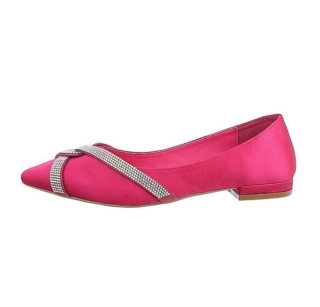 Ital-Design Damen Schlupfschuhe Freizeit Ballerina (82095484) Blockabsatz K günstig online kaufen