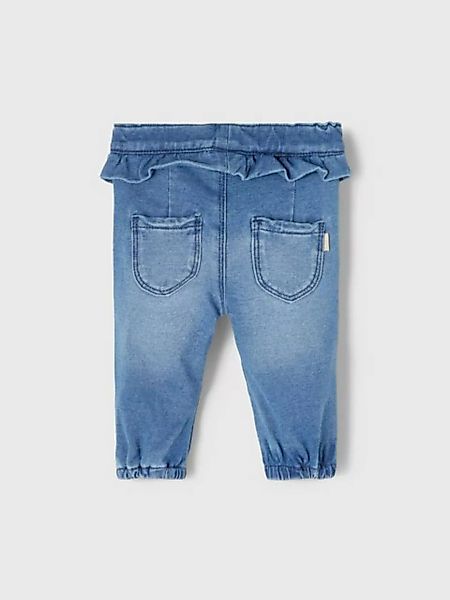 Name It Tapered-fit-Jeans Bibi (1-tlg) Rüschen, Volant, Drapiert/gerafft günstig online kaufen
