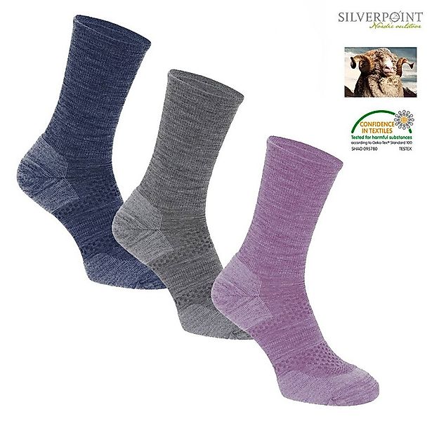SILVER REED Laufsocken Silverpoint - Merino ALL TERRAIN HIKER - Outdoorsock günstig online kaufen