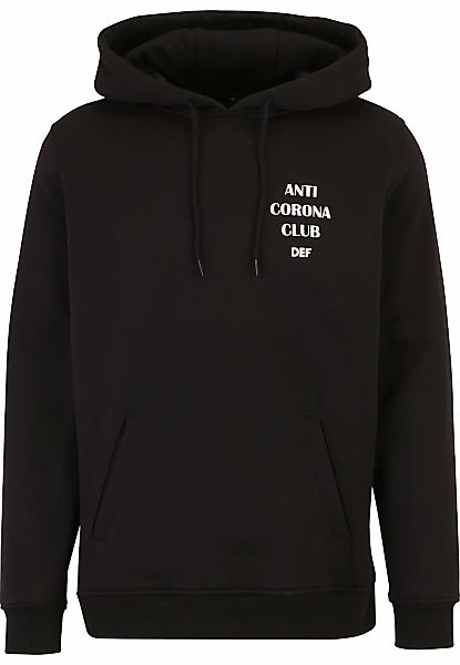 DEF Rundhalspullover "DEF Herren Anti Corona Hoody" 1 Stk. günstig online kaufen