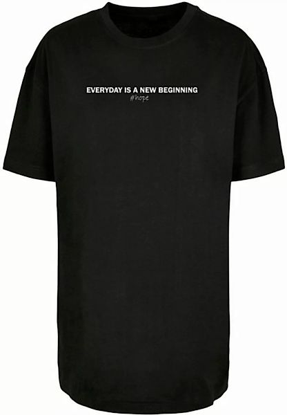 Merchcode T-Shirt Merchcode Damen Ladies Hope Oversized Boyfriend Tee (1-tl günstig online kaufen