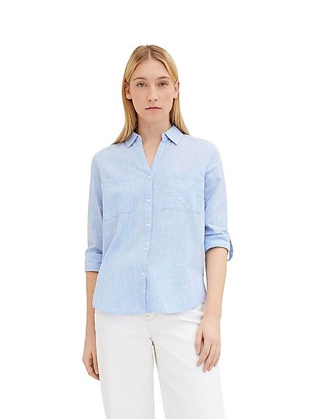 TOM TAILOR Blusenshirt Langarm BLOUSE WITH günstig online kaufen