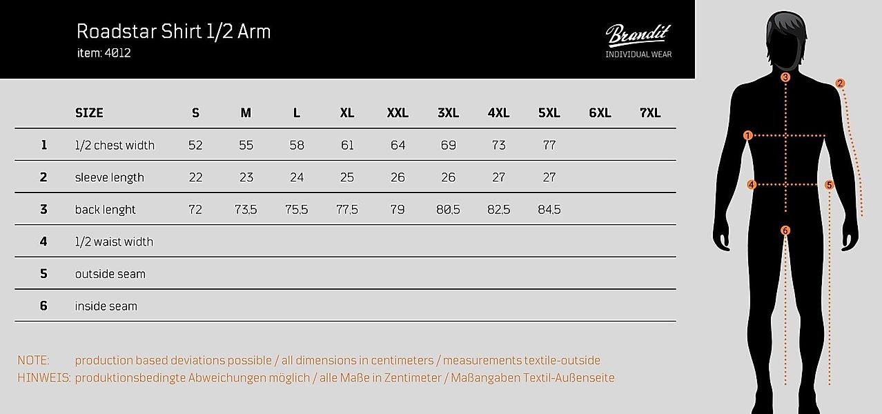 Brandit Kurzarmhemd Roadstar Shirt Short Sleeve günstig online kaufen