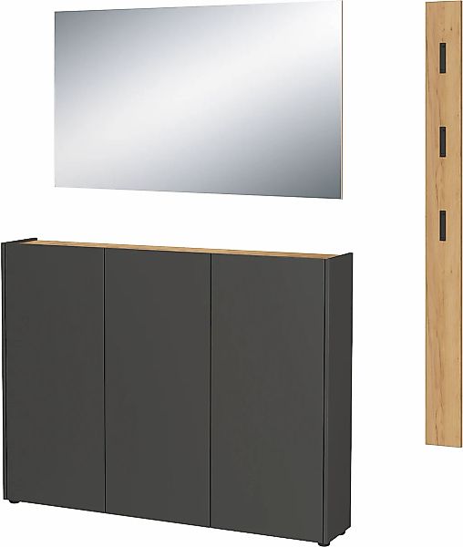 GERMANIA Garderoben-Set "GW-Libbiano" 3 Stk. tlg. günstig online kaufen