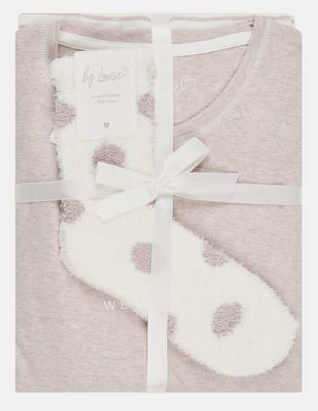 By Louise Schlafanzug Damen Interlock Pyjama günstig online kaufen