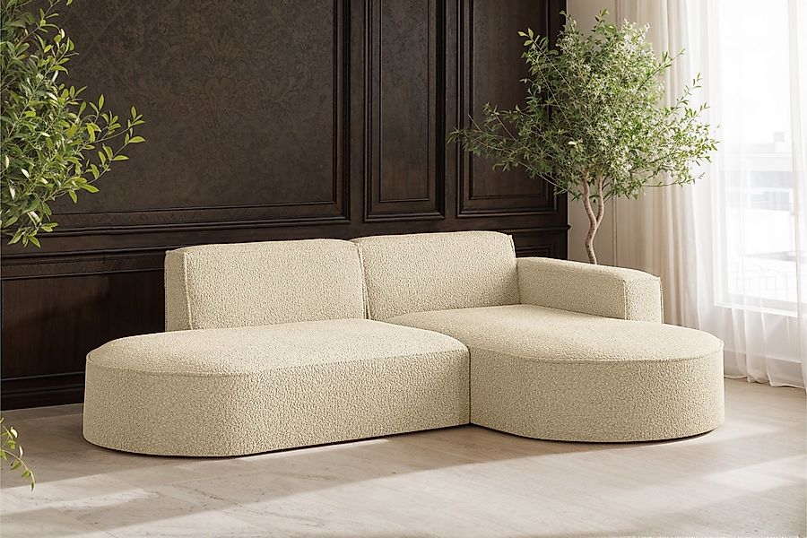 Kaiser Möbel Ecksofa Designer MODENA STUDIO L stoff Cord, Verita,Boucle, Ec günstig online kaufen