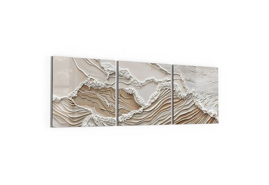 DEQORI Glasbild 'Sandwellenzauber', 'Sandwellenzauber', Glas Wandbild Bild günstig online kaufen