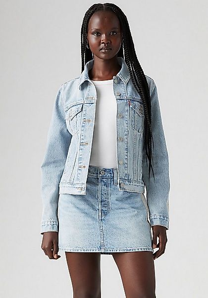 Levi's® Jeansjacke ORIGINAL TRUCKE mit Glitzerdetails an Ärmeln günstig online kaufen