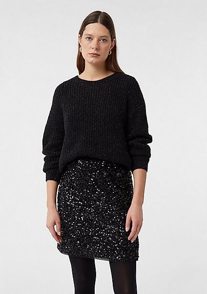 comma Minirock Rock Kurzer Paillettenrock günstig online kaufen