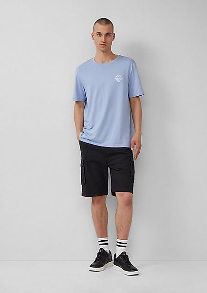 QS Bermudas Cargo-Short aus strukturierter Ware Waschung günstig online kaufen
