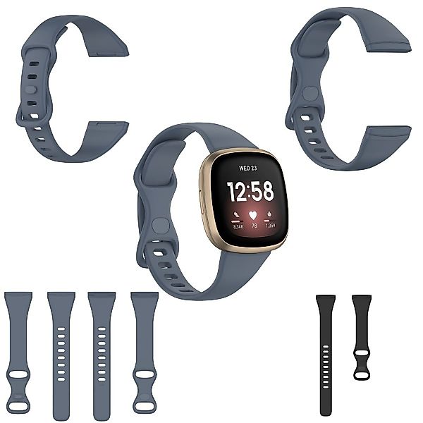 Wigento Smartwatch-Armband Für Fitbit Versa 4 günstig online kaufen
