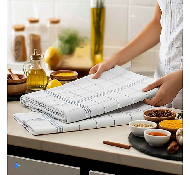 ALARA HOME Geschirrtuch Geschirrtuch Geschirrtücher 100% Baumwolle Trockent günstig online kaufen