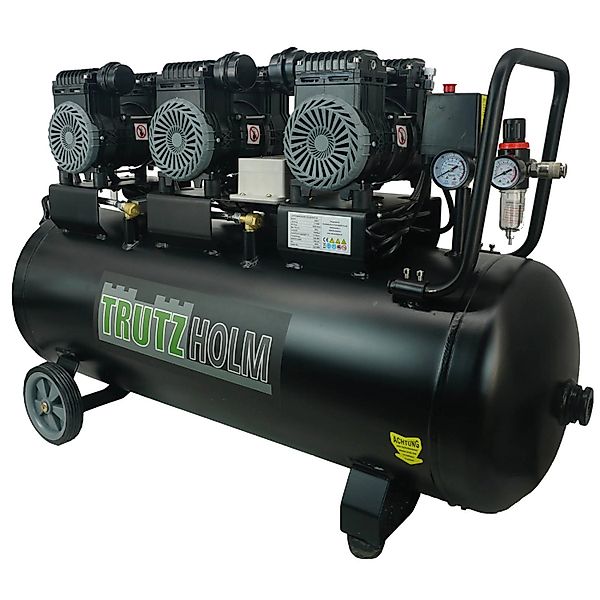 TRUTZHOLM Premium Brushless Silent Flüsterkompressor 100L 2700W 62dB 8 Bar günstig online kaufen