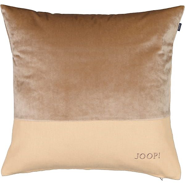JOOP! Kissenhüllen Split - Farbe: Nude - 075 - 50x50 cm günstig online kaufen