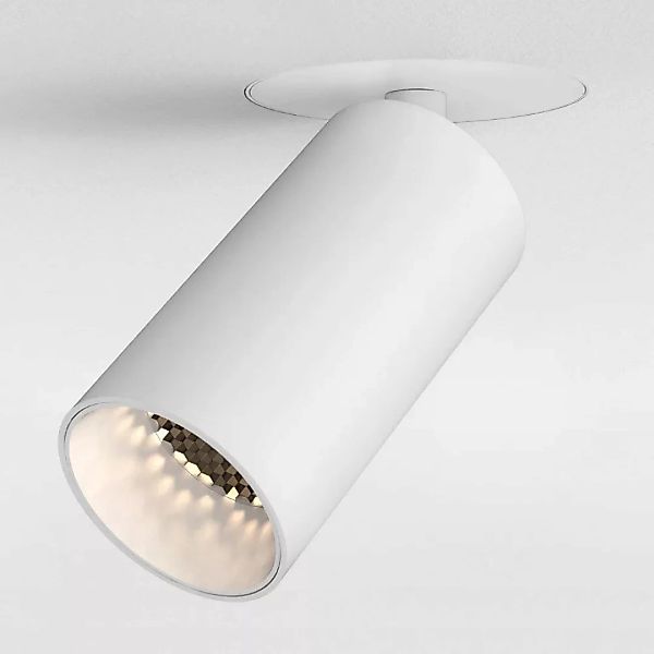 LED Deckeneinbauspot Can in Weiß-matt 8,2W 544lm 133mm günstig online kaufen