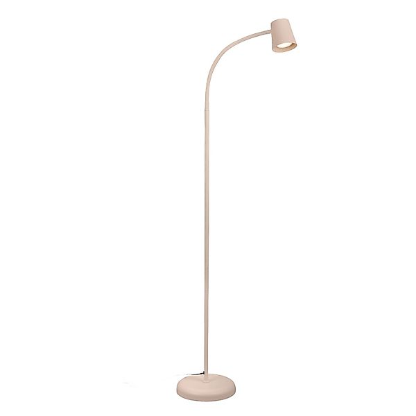 Brilo Stehleuchte Skriva Schwenkbar Fußtaster Beige 21 cm x 127,5 cm günstig online kaufen