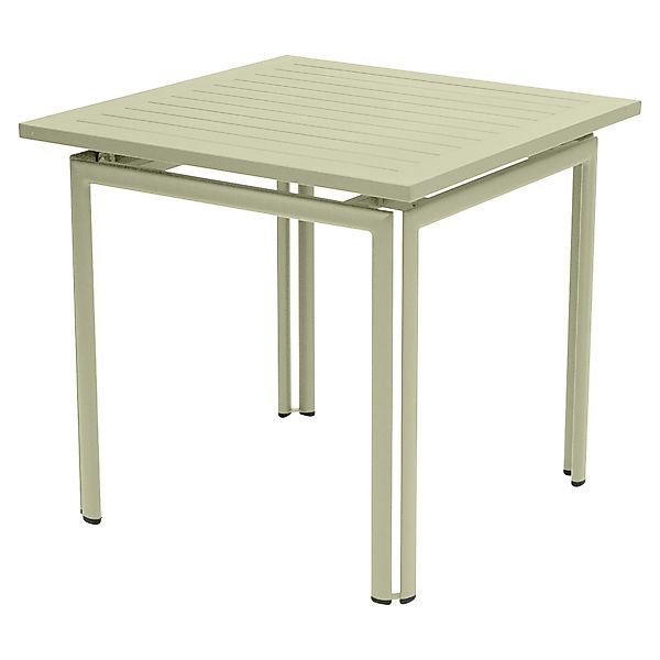 COSTA Tisch Aluminium Lindgrün 80 x 80 cm günstig online kaufen