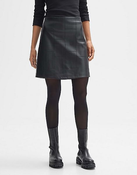 OPUS Lederrock Minirock ROMELA A-Linie in Leder Optik günstig online kaufen