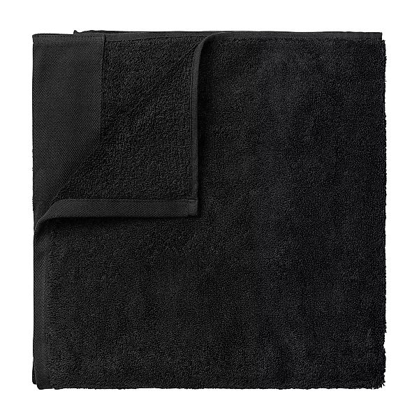 Blomus Handtücher RIVA Sauna Handtuch Black 200 x 100 cm (schwarz) günstig online kaufen