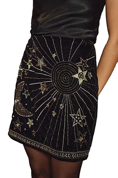 Love & Roses Minirock Love & Roses Minirock mit Stickerei, Regular (1-tlg) günstig online kaufen