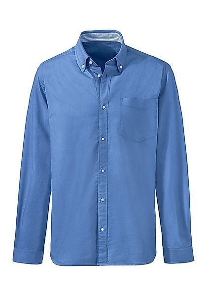 H.I.S Langarmhemd regular-fit mit Button-down-Kragen, reine Baumwolle günstig online kaufen