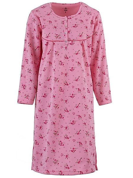 zeitlos Nachthemd Thermo Nachthemd - Herz Blumen (HT) günstig online kaufen