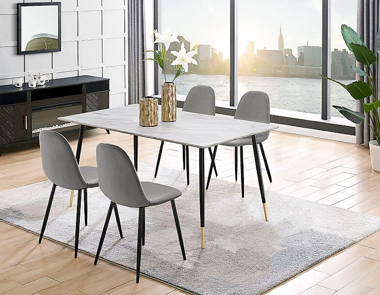 Leonique Essgruppe Eadwine, TOPSELLER! Tisch plus günstig online kaufen
