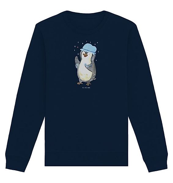 Mr. & Mrs. Panda Longpullover Pinguin Duschen Größe M - French Navy - Gesch günstig online kaufen