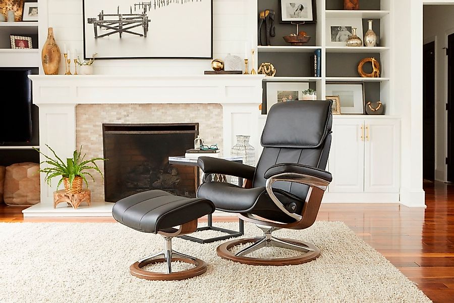 Stressless "Admiral" Set, Relaxsessel inkl. Hocker, mit Signature Base, Grö günstig online kaufen