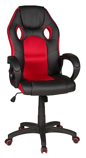 Duo Collection Gaming-Stuhl RILEY, Schwarz, Rot, günstig online kaufen