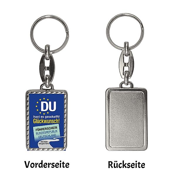 speecheese Schlüsselanhänger Glückwunsch zum Führerschein! Gute günstig online kaufen