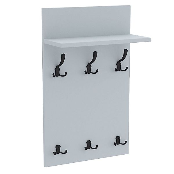 AKKE Garderobenhalter, MIDI Garderobe Schwarze Haken günstig online kaufen