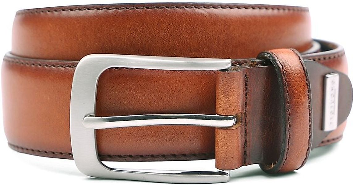 Profuomo Ledergürtel Polish Cognac - Größe 100 günstig online kaufen