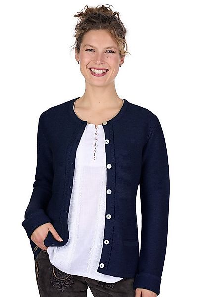 Hammerschmid Trachtenstrickjacke Trachten Strickjacke - FINNLAND - marine günstig online kaufen
