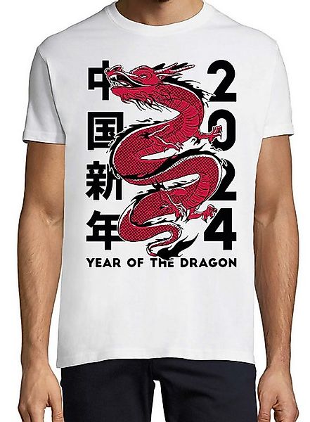 Youth Designz Print-Shirt Dragon 2024 Herren T-Shirt mit lustigen Logo für günstig online kaufen