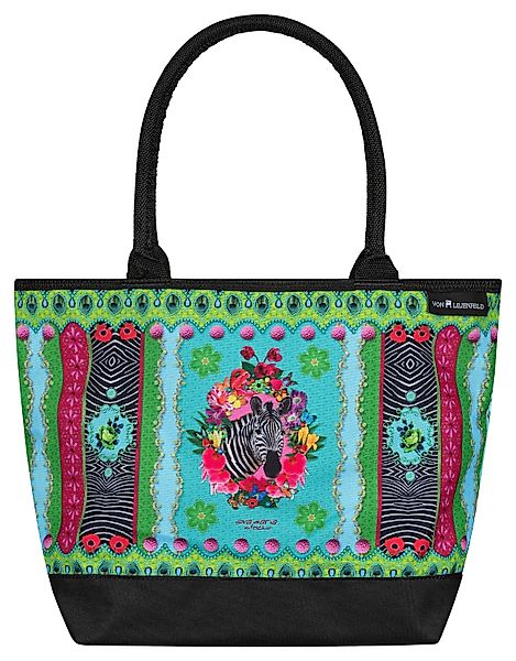 von Lilienfeld Handtasche Shopper Zebra´s Garden günstig online kaufen