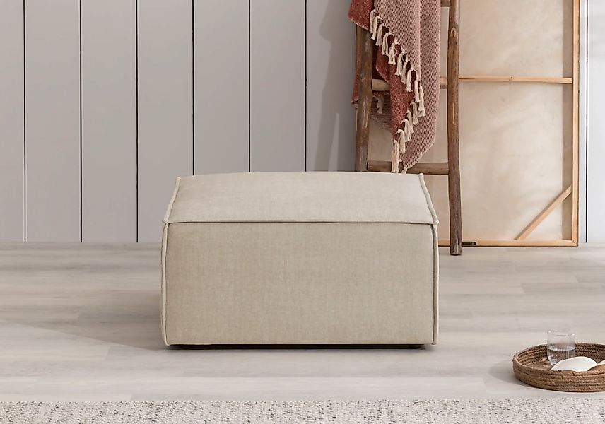 Home affaire Hocker "SHERWOOD" Hocker quadratisch, ideale Ergänzung zum Lov günstig online kaufen