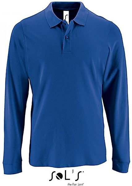 SOLS Langarm-Poloshirt Herren Long-Sleeve Piqué Polo günstig online kaufen