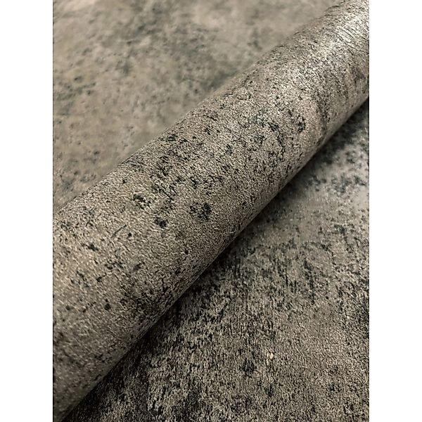 Newroom Vliestapete Milas Dark Grey Beton Modern FSC® günstig online kaufen