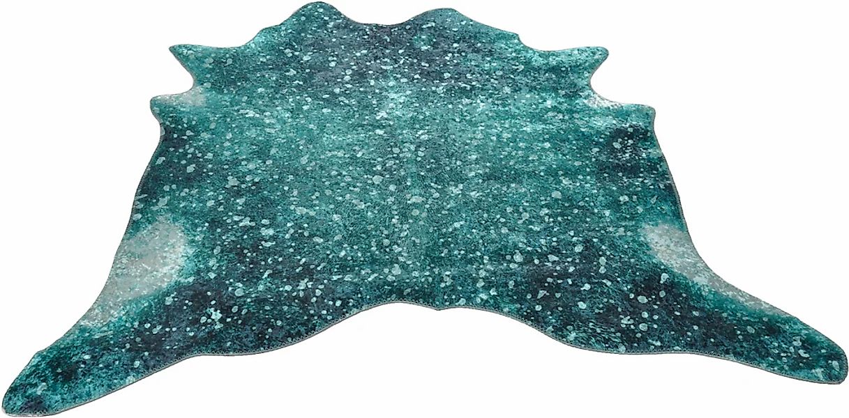 Gino Falcone Fellteppich "Bionda" fellförmig 3 mm Höhe Kunstfell, gedruckte günstig online kaufen