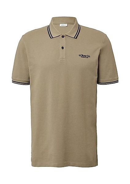 s.Oliver Poloshirt Poloshirt Kragen, Knopfleiste, Logo-Patch günstig online kaufen