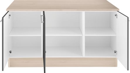 OPTIFIT Kücheninsel Bern, mit durchgehender Arbeitsplatte günstig online kaufen