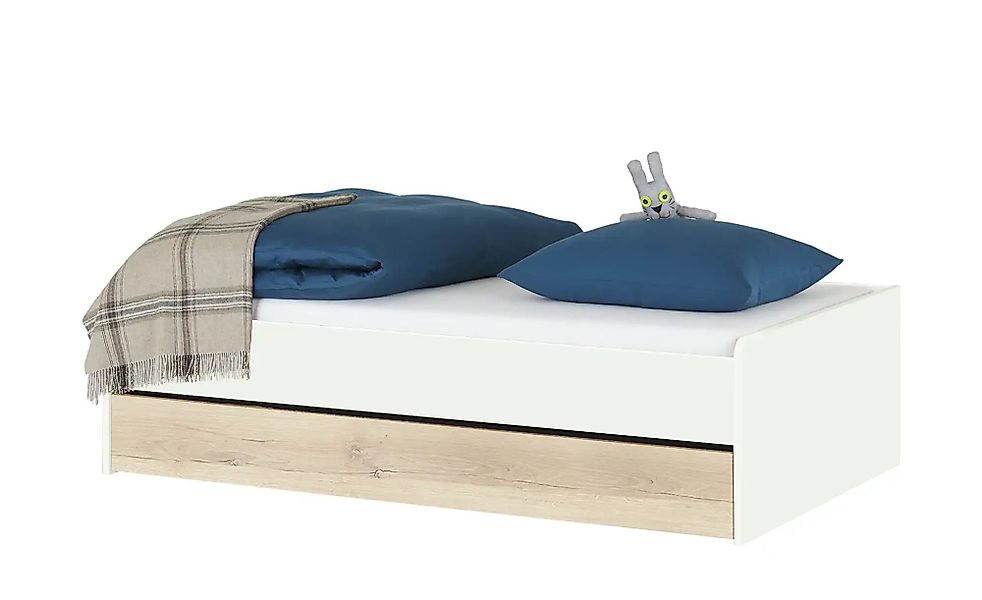 Duobett  Grow Up ¦ weiß ¦ Maße (cm): B: 97 H: 54,5 Betten > Bettgestelle - günstig online kaufen