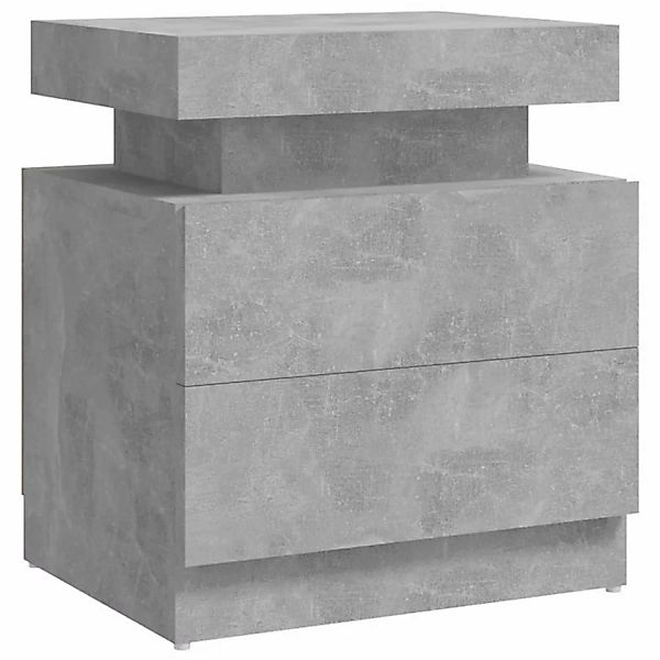 Nachttisch Betongrau 45x35x52 Cm Spanplatte günstig online kaufen