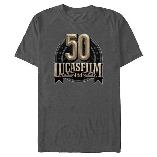 Star Wars - Logo Lucas Anniversary - Männer T-Shirt günstig online kaufen