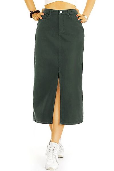 be styled Midirock Midirock Pencil Skirt Bleistiftrock schwarz khaki - Dame günstig online kaufen