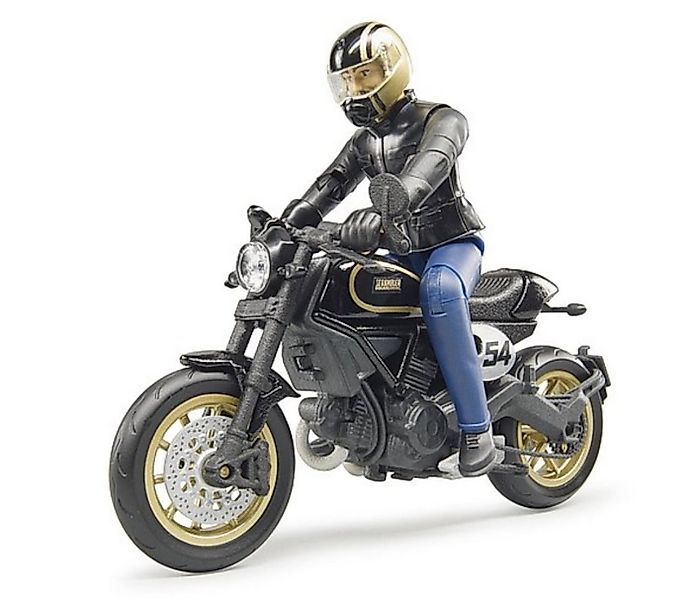 Bruder® Spielzeug-LKW 63050 Scrambler Ducati Cafe Racer Motorrad, mit Fahre günstig online kaufen