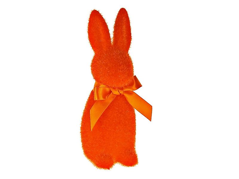 Werner Voß Dekofigur Hase mit Schleife orange 6,5x5x15 cm günstig online kaufen