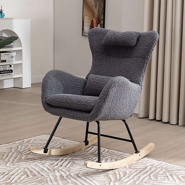 HAUSS SPOLE Schaukelstuhl Relaxsessel Polstersessel mit günstig online kaufen
